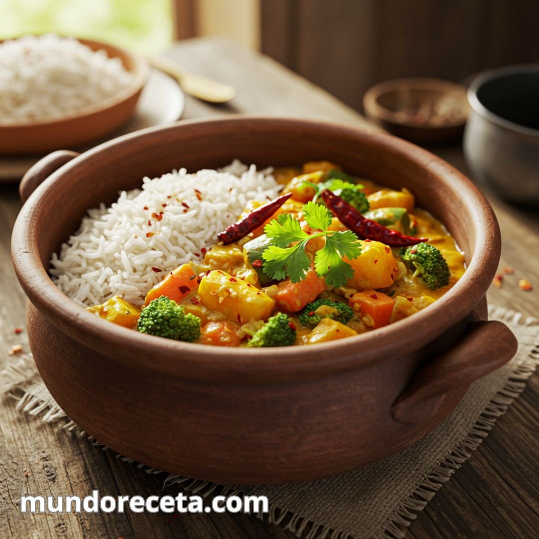 Curry de verduras
