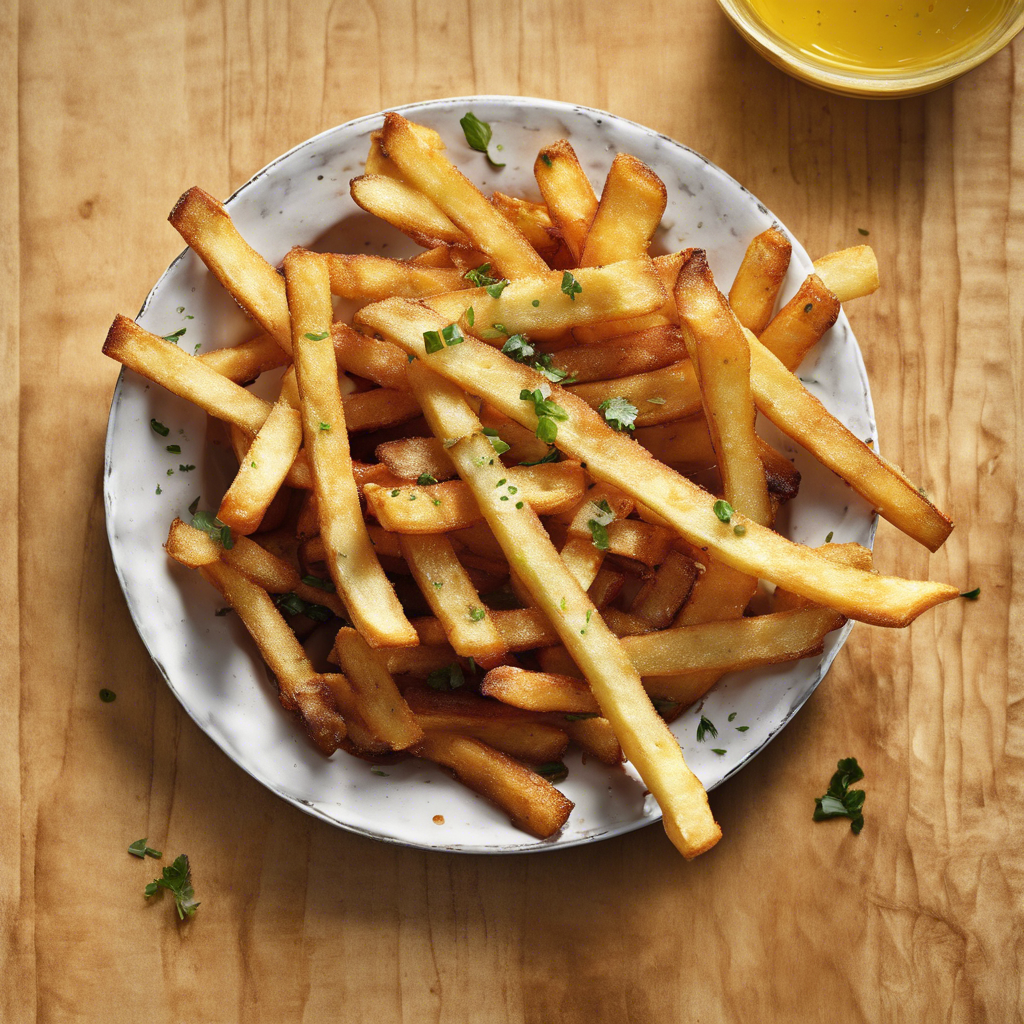 Cómo hacer patatas fritas crujientes