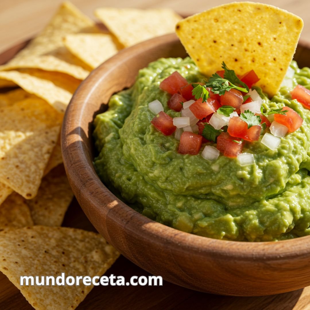 Receta de guacamole casero