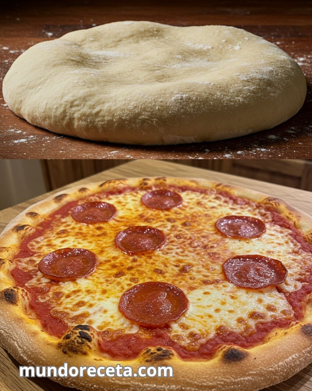 Cómo hacer masa de pizza casera