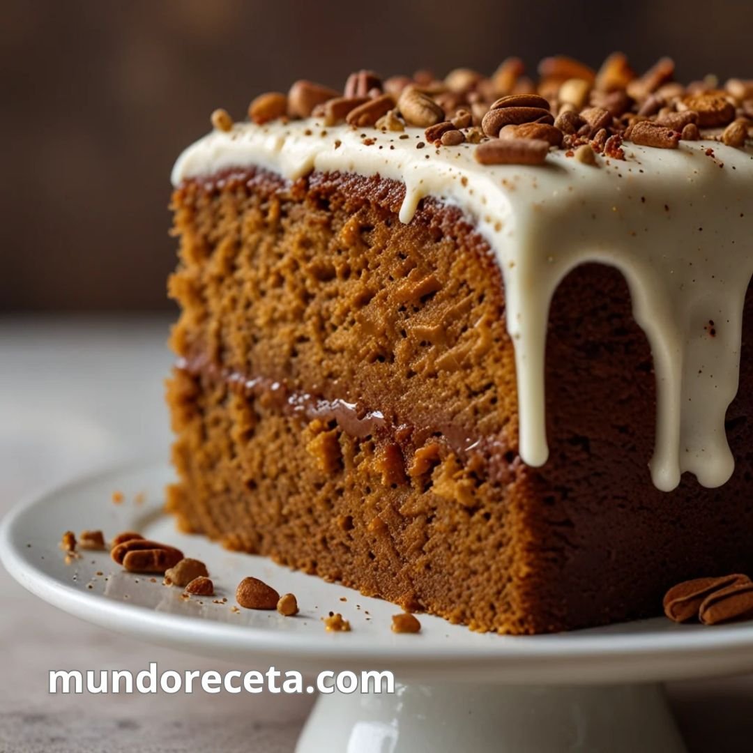 Bizcocho de calabaza y especias otoñales