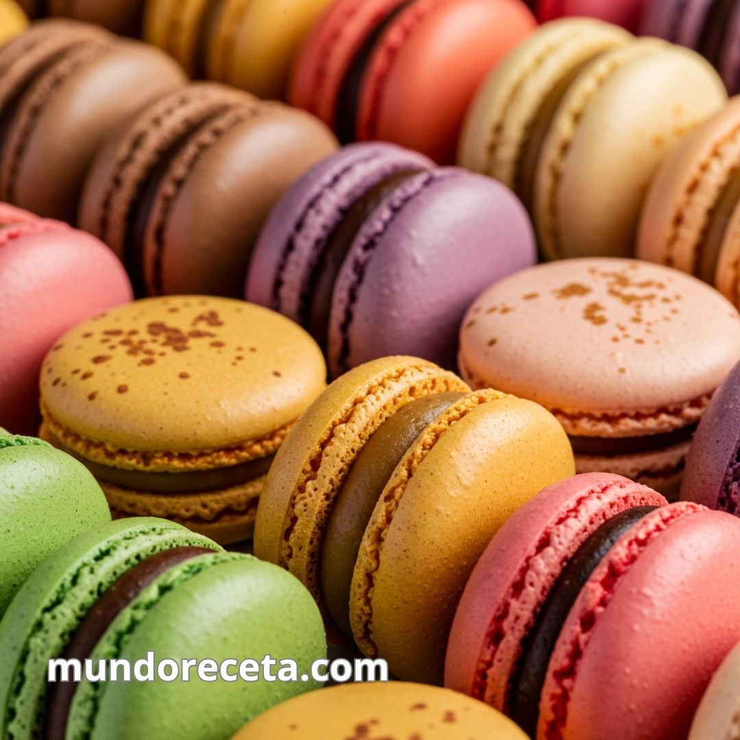 Macarons franceses receta original