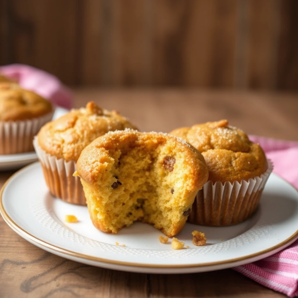 Muffins plátano aprovechar plátanos maduros