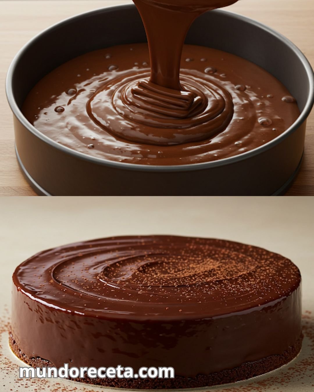 Tarta chocolate ganache clásico amantes chocolate