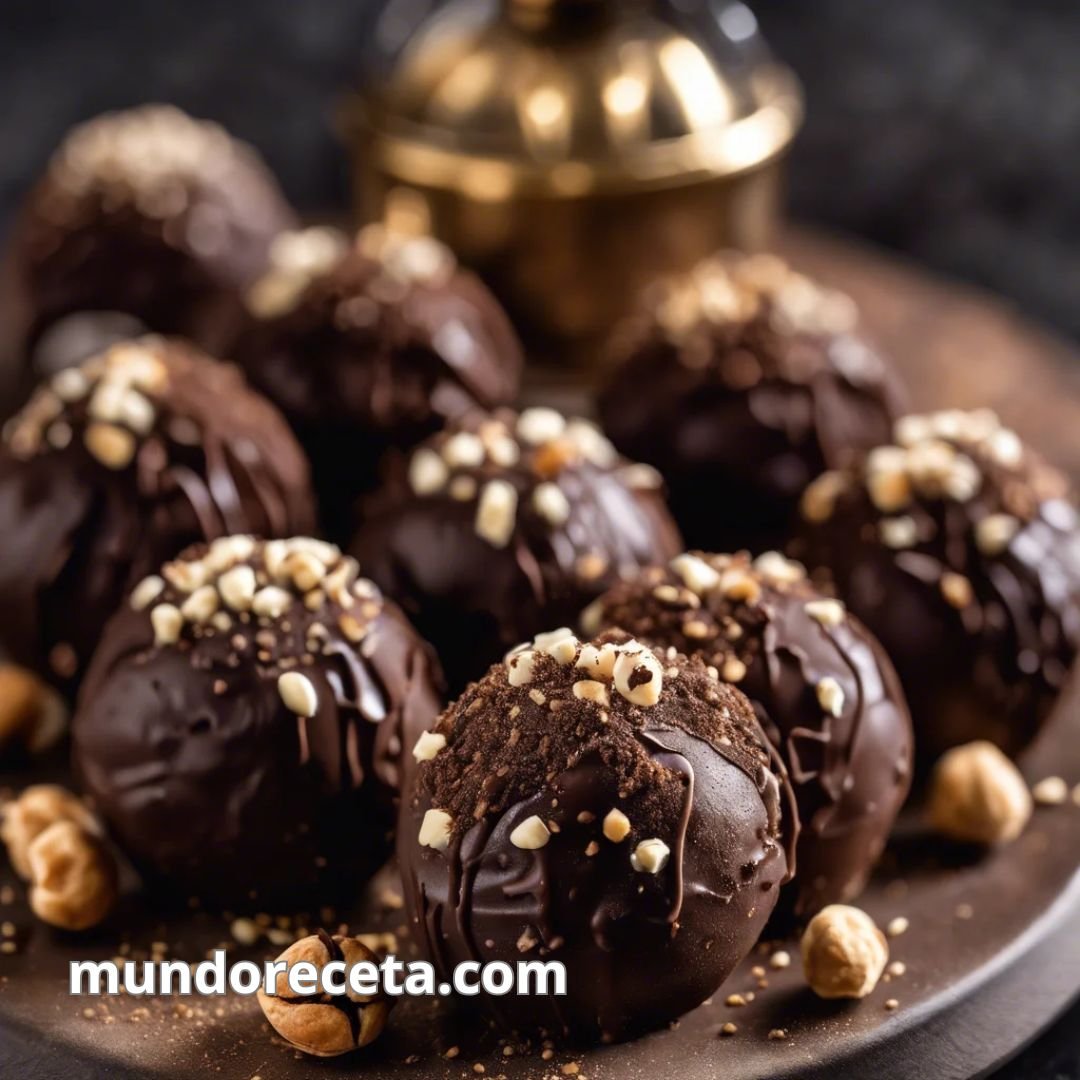 Trufas de chocolate