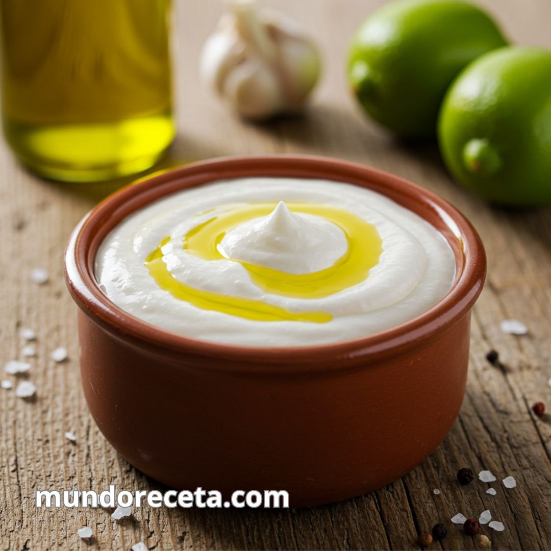 Receta de alioli casero