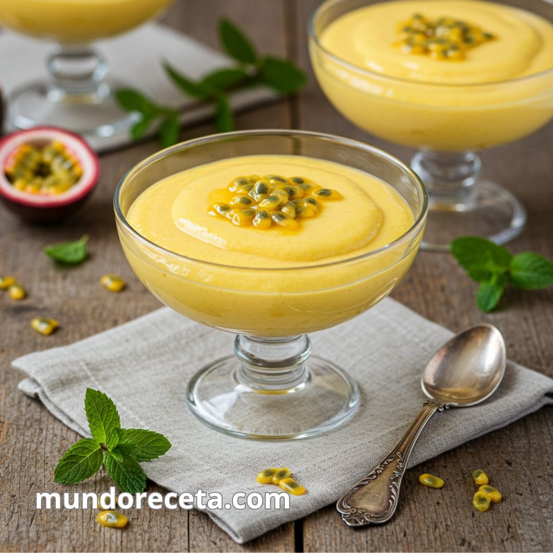 Mousse de maracuyá