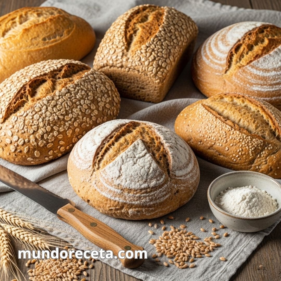 Panes integrales y de cereales. Beneficios, recetas y cómo hacerlos en casa
