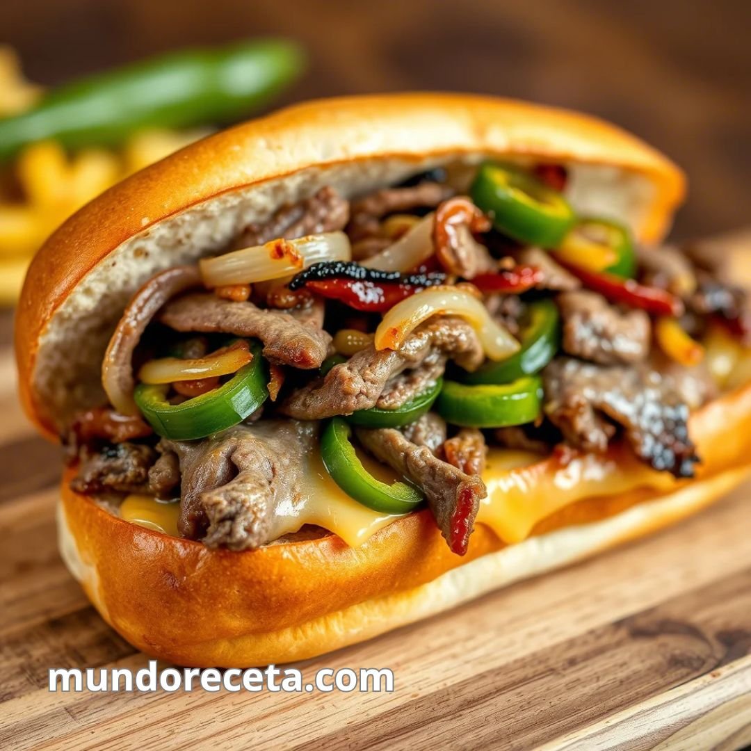 Philly cheesesteak la joya de filadelfia