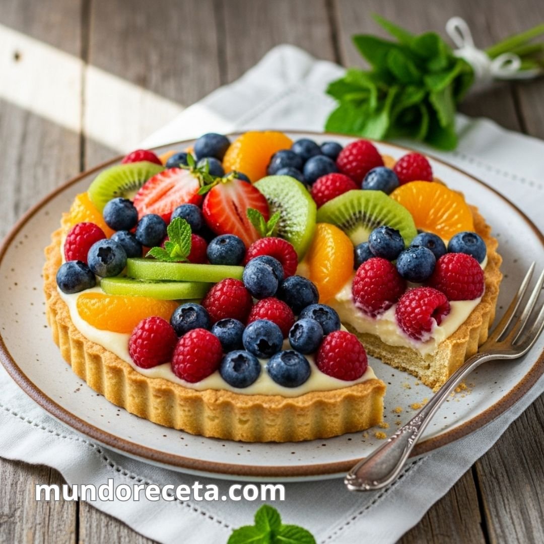 Tartas de frutas frescas recetas