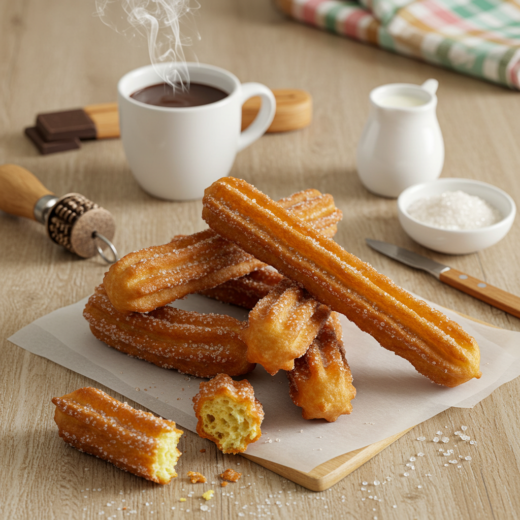 El arte de hacer churros caseros perfectos