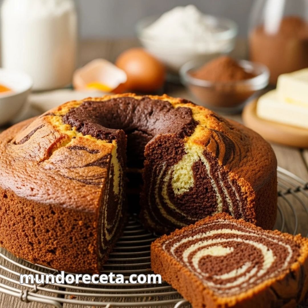 El secreto de los bizcochos marmolados