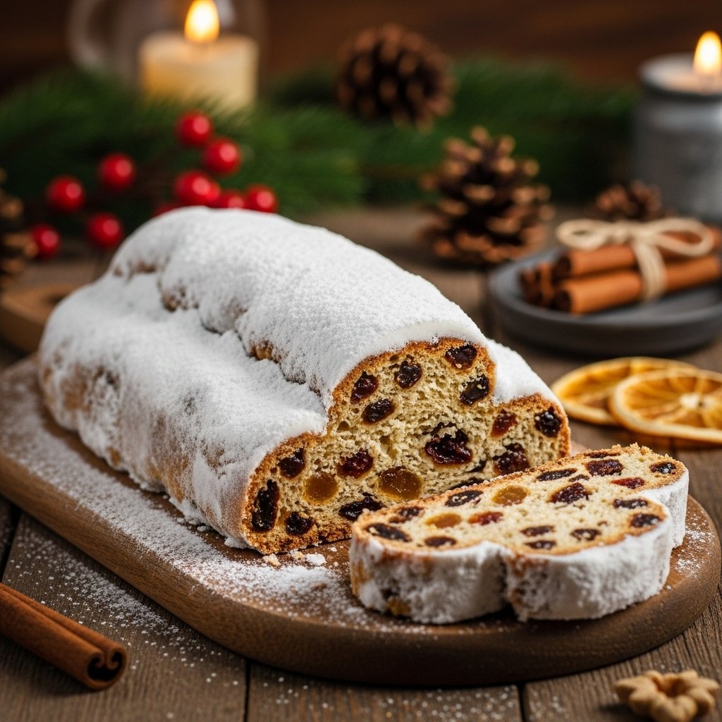Elaboración de stollen navideño casero con todos sus secretos