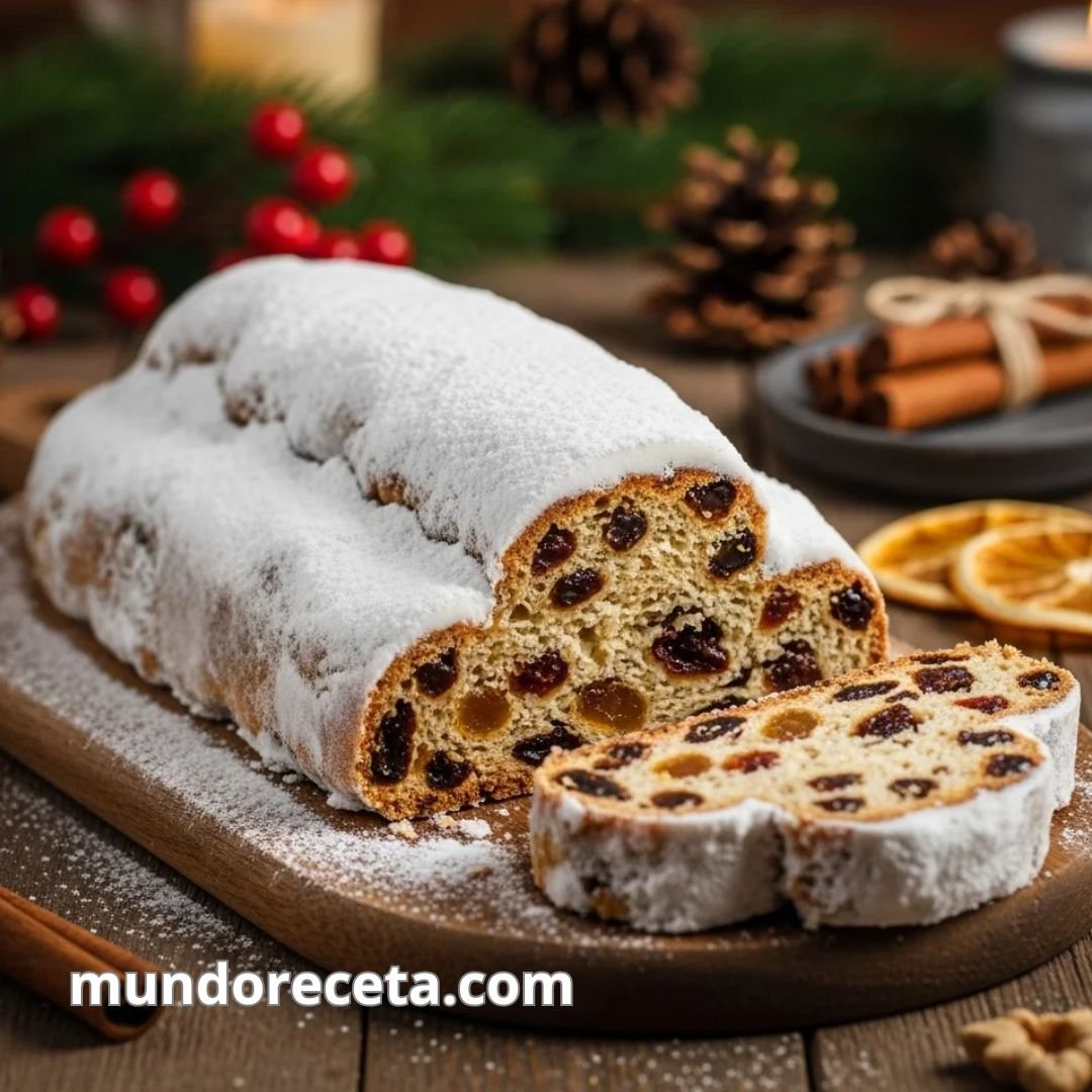Elaboración de stollen navideño