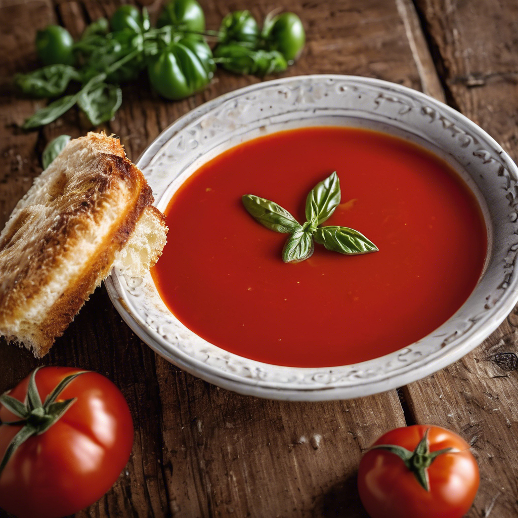 Sopa de tomate casera y fácil
