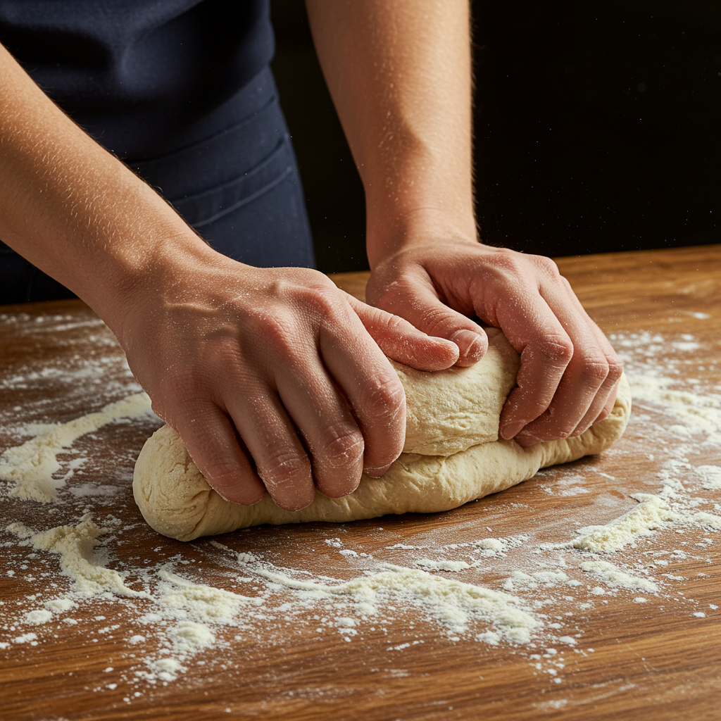 técnica del amasado francés para un pan artesanal