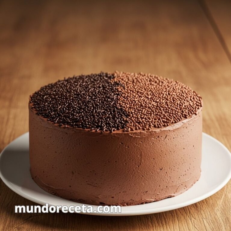 Tarta de chocolate sin horno