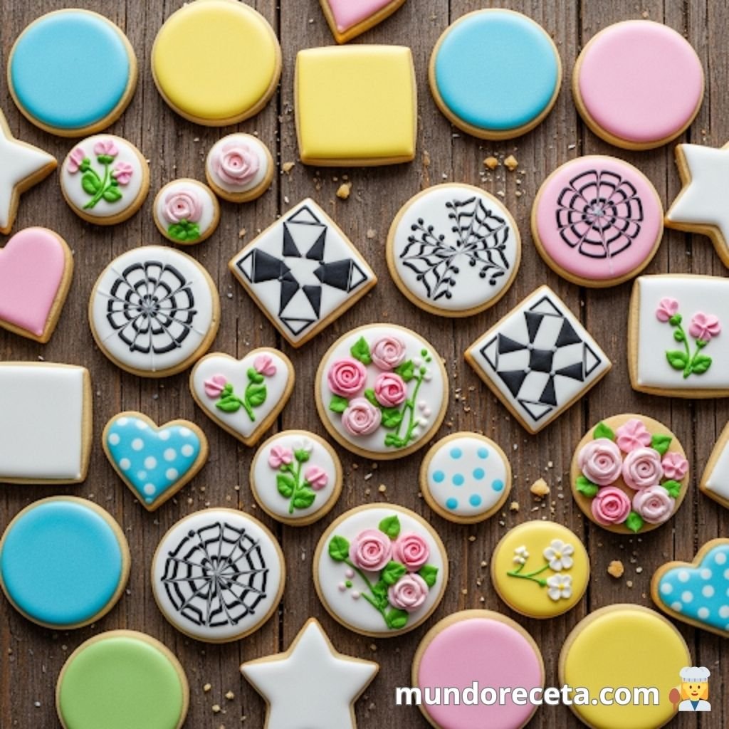 Decoración de galletas con glasa real técnicas y diseños para principiantes y avanzados
